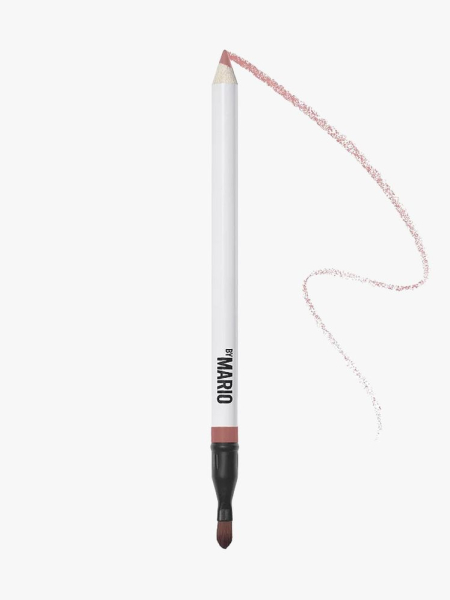 Makeup by Mario Ultra Suede Sculpting Lip Pencil in Dmitry in branded component on a light gray background