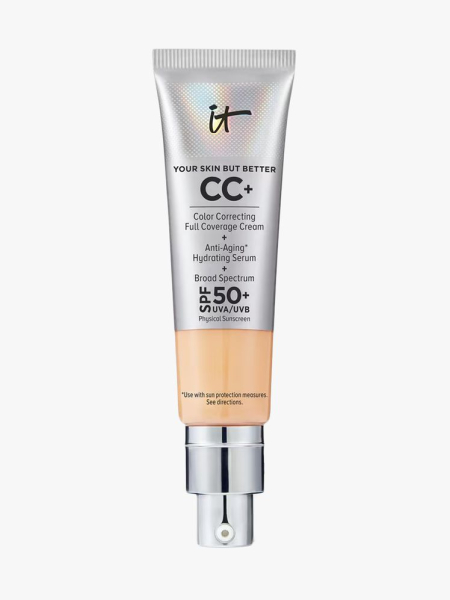 IT Cosmetics Your Skin But Better CC+ Cream With SPF 50+ in branded component on a light gray background