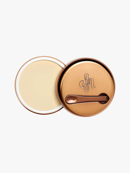 Danessa Myricks Beauty Yummy Skin Blurring Balm Powder in Universal in branded component on a light gray background